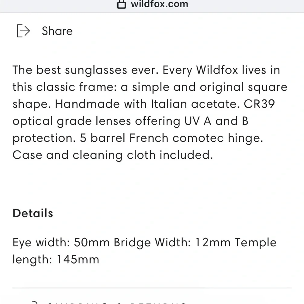 WILDFOX sunglasses! Pink, in case & collectible box!! Very sturdy and so FUN🤩